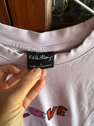 Camiseta rosa hombre Talla M