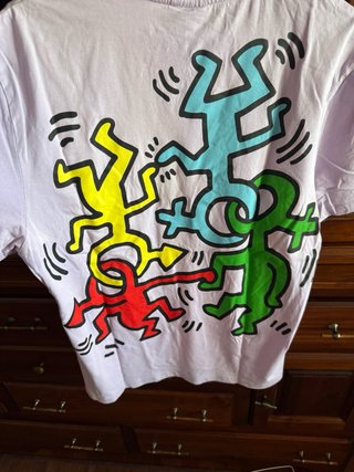 Camiseta rosa hombre Talla M