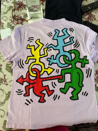 Camiseta rosa hombre Talla M