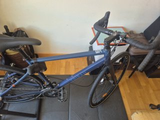 Bicicleta Triban RC 520 Disco Azul