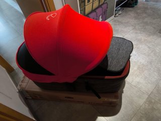 Capazo Jane Muum Rojo