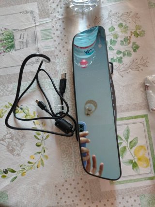 Espejo retrovisor con cámara
