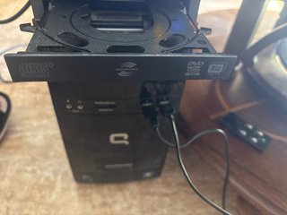 Completo sistema Compaq + monitor Acer 19” + accessori