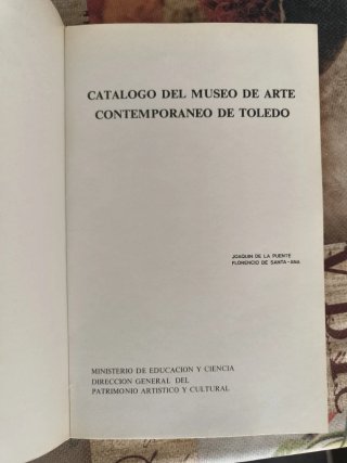 Catálogo del Museo de Arte Contemporáneo de T...