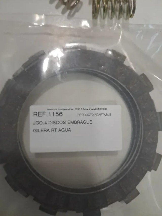 Kit discos  gilera rt 50 reforzados