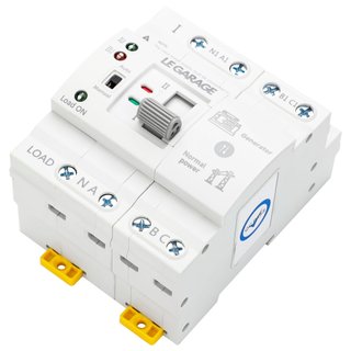 Interruptor de Transferencia Automática ATS 4P 63A