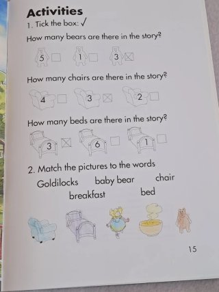 Level 1: Goldilocks and the Three Bears