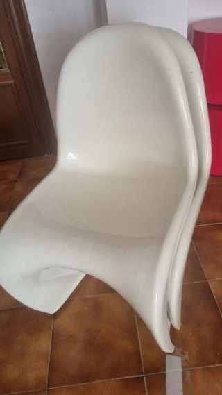 2 Sillas Panton Diseño Moderno