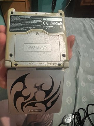 Nintendo Game Boy Advance SP Plata