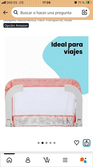 Barrera de Cama Infantil Safety 1st