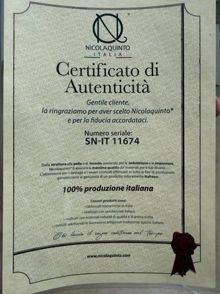 Divano angolare NicolaQuinto Made in Italy