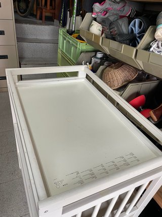 Cambiador IKEA Gulliver blanco