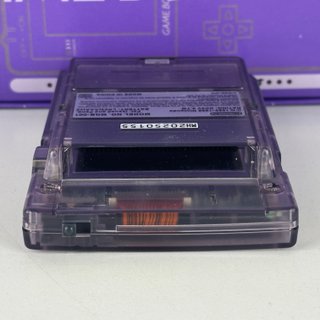Nintendo Game Boy Pocket Clear Transparente Purple