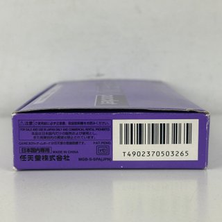 Nintendo Game Boy Pocket Clear Transparente Purple