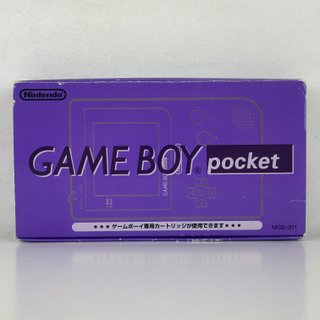 Nintendo Game Boy Pocket Clear Transparente Purple