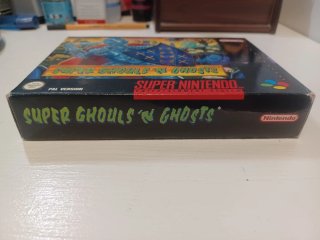 Super Ghouls 'n Ghosts SNES PAL ESP