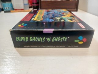 Super Ghouls 'n Ghosts SNES PAL ESP