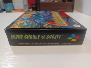 Super Ghouls 'n Ghosts SNES PAL ESP