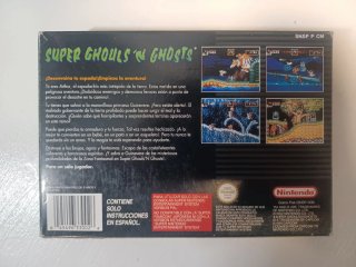 Super Ghouls 'n Ghosts SNES PAL ESP