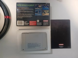 Super Ghouls 'n Ghosts SNES PAL ESP