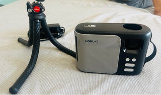 Mini Proyector HORLAT WiFi 4K + Trípode