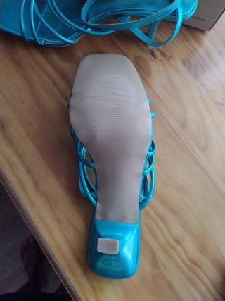 Sandalias Krack Talla 40 Verde Turquesa Nuevas