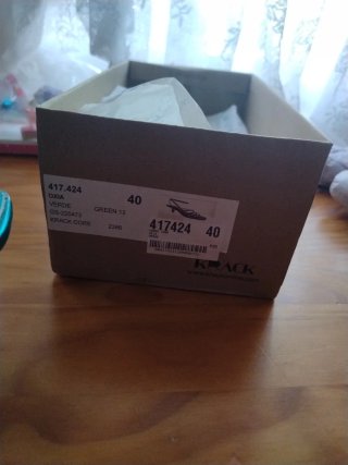 Sandalias Krack Talla 40 Verde Turquesa Nuevas