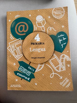 Lote libros 4º Primaria (EMAT, Revuela SM, Anaya)