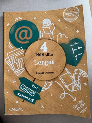 Lote libros 4º Primaria (EMAT, Revuela SM, Anaya)