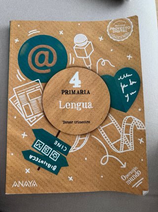 Lote libros 4º Primaria (EMAT, Revuela SM, Anaya)
