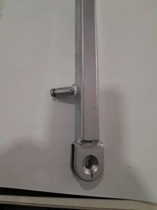 Pata lateral Rieju RS1 tipo origen