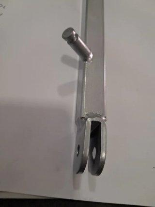 Pata lateral Rieju RS1 tipo origen