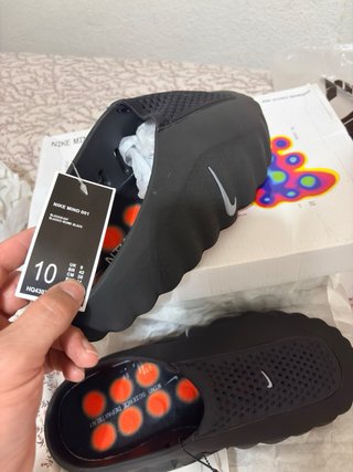 Nike Mind 001 Zuecos Negros