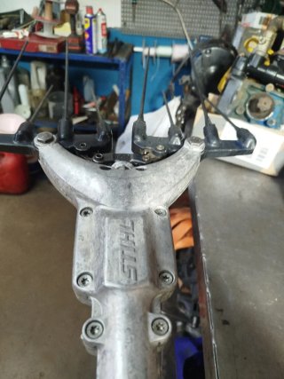Vareador Stihl KM 56 Aceitunas