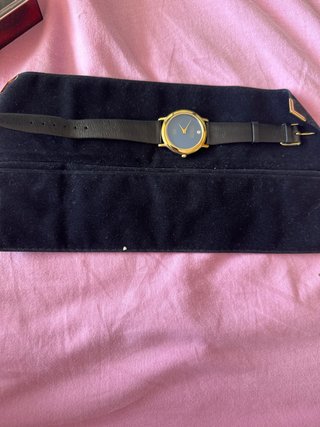 Reloj Coster Diamonds Negro/Dorado