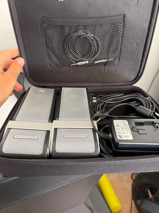 Altavoces Altec Lansing con funda