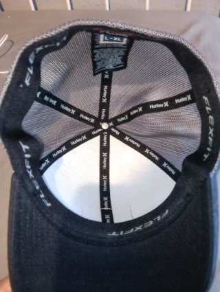 Gorra Hurley Negra y Gris