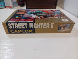 Street Fighter II SNES PAL ESP Caja + Manual