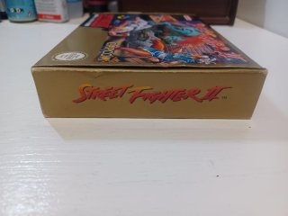Street Fighter II SNES PAL ESP Caja + Manual