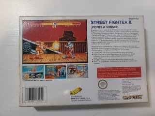 Street Fighter II SNES PAL ESP Caja + Manual