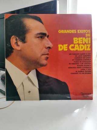 Vinilo LP Grandes Éxitos Beni de Cádiz