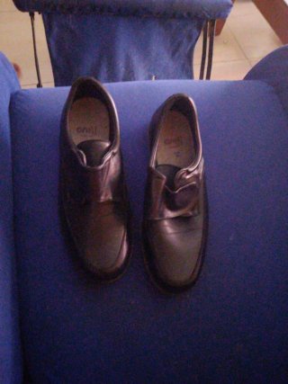 Zapatos ortopédicos negros/marrones