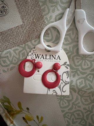 Pendientes flamenca niña Walina