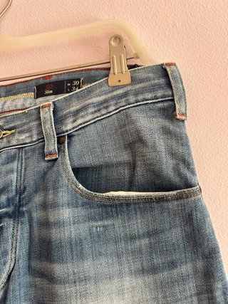 Vaqueros Armani Jeans Hombre Azules