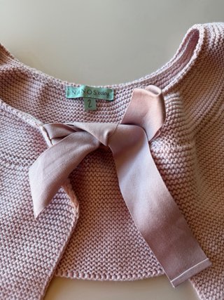 Capa bebé niña NANOS rosa talla 2 años