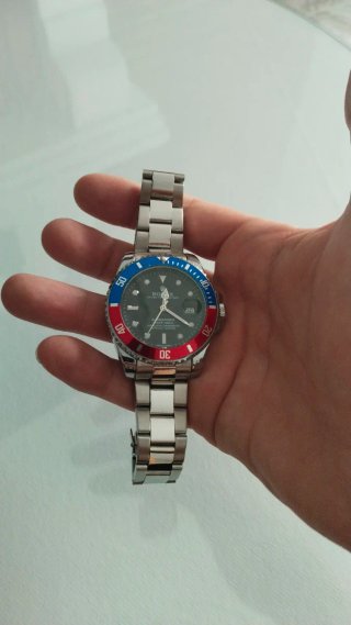 Reloj Rolex Submariner bicolor automático