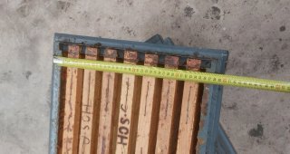 Alzas de colmena Layens con cuadros con cera estir