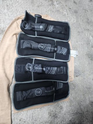 4 Pesas /LASTRES Muñecas/Tobillos Domyos 2kg