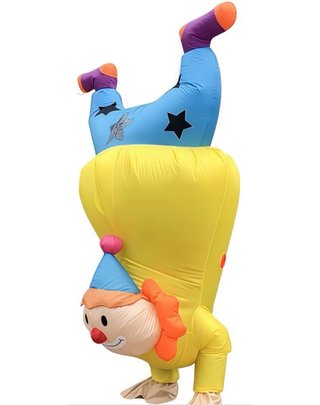 Disfraz Hinchable Payaso Talla Única