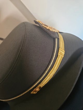 Gorro Sanidad Militar con Corona y Cruz